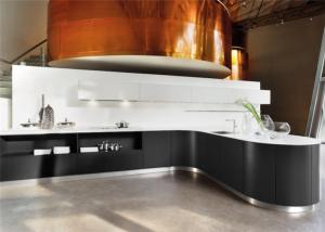 Quality Waterproof MDF Kitchen Cupboards , DTC Hardware Wall Mounted Kitchen Cabinets wholesale