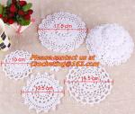 White Lace, Mini Crochet, Doilies, Bulk Flower, Motifs Decoration, table mat