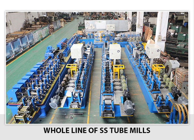 Diameter 273-508mm 3m/min Stainless Steel Tube Mill SS508