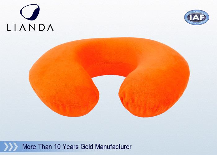 Office Contour Memory Foam Pillow Neck U Shaped Headrest With Carry Bag