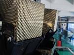 Automatic Screw Feeder Combination Weigher Filling Sticky Food Meat Dark Gold