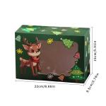 Paperboard Liner Transparent Christmas Gift Box Accepts Custom Orders
