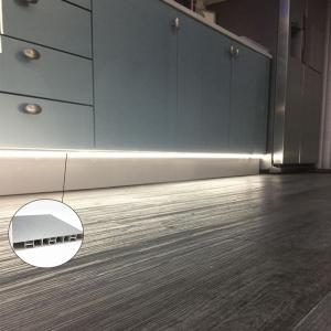 Quality Wall Light Extruded Channel Aluminum LED Profiles 2.5m wholesale