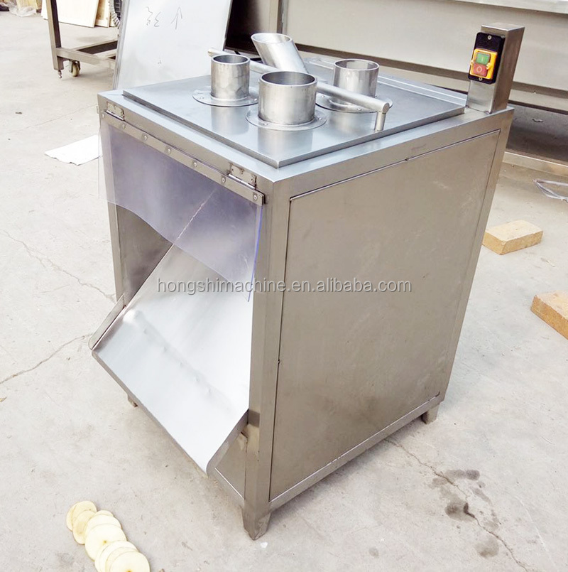 Small scale plantain chips cutter slicer making machine