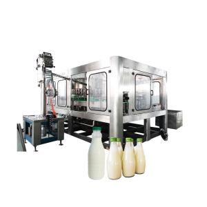 Quality PE Bottle Food Grade Stainless Steel Aseptic Milk Filling Machine wholesale