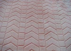 Quality Custom Warm Solid Flannel Blanket Carved Design Korean Style No Bad Odors wholesale