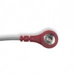 One Piece 17pin Snap IEC 5 Leadwires Spacelabs ECG Patient Cable