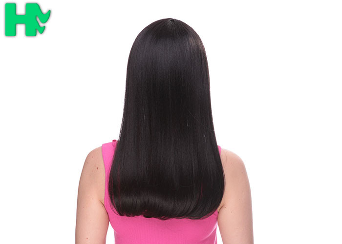 Machine Made Sexy Pretty Natural Wave Non Weft Synthetic Hair Wigs For Cosplay