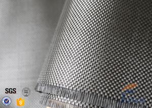 Quality 200g Twill Weave 3K Carbon Fiber Cloth Silver Coated Fabric For Decoration wholesale