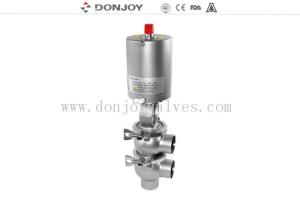 Quality 316L Pharmaceutical Pneumatic Reversing Seat Valve wholesale