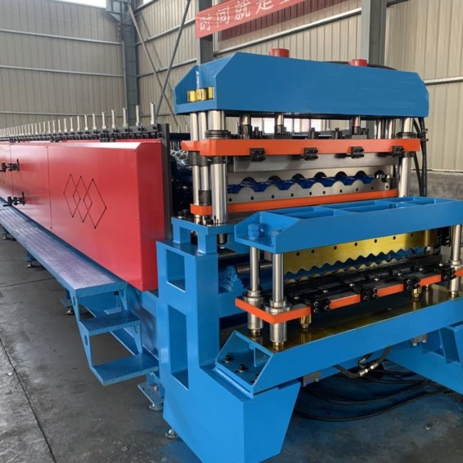13-18 Stations Color Steel Panel Glazed tile and corrugated panel Roll Forming Machine