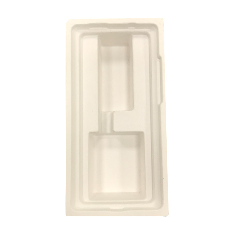 Custom Wet Press Pulp Packaging Service Eco Friendly Paper Inner Tray Packaging