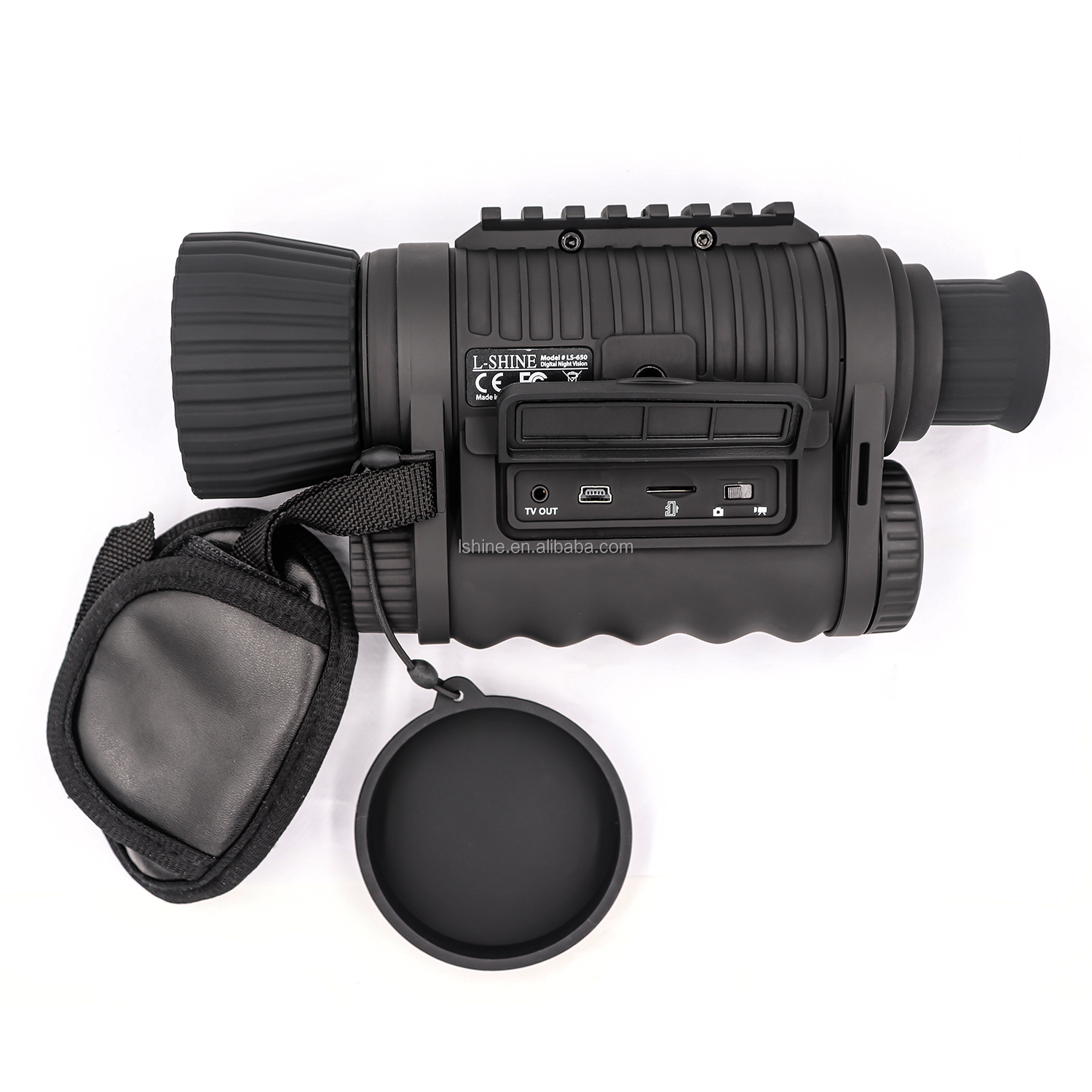 50mm Objective Lens Infrared CMOS Sensor Digital Night Vision Monocular