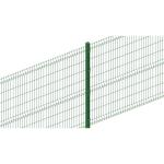3D Welded V Mesh Security Fencing PVC Coated Galvanized