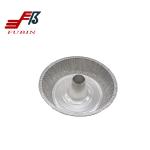 Non Toxic Round Disposable Aluminum Foil Cake Pans 195x62mm