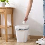 20L Disposable Waste Bag Customed Black Clear And White 100 Counts For