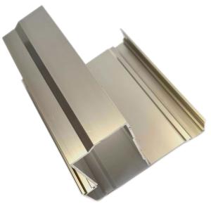 Quality Durable 6063 T5 Aluminium Door Profiles For Square Round Greenhouse wholesale