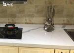 Kitchen Calatta Quartz Stone Countertops Bacteria Resistant Long Lasting