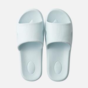 Quality Summer PU / PVC Open Toe Flat Slippers Quick Drying Bathroom Shower Shoes wholesale