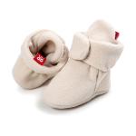Wholesale fashion Cotton fabric socks soft bottom indoor baby girl shoes