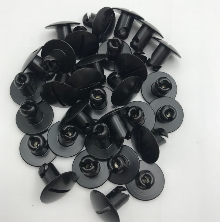 Universal Sprint Car Aluminum Quarter Turn Dzus 7/16 x .500 with 1inch head Black Easy Installation