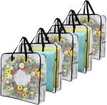 VENO 5 PACK MOVING BAGS, WREATH STORAGE BAG, GARLAND CONTAINER, MOVING AND