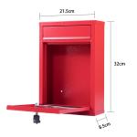 Modern Garden Wall Mounted Residential Letterbox Waterproof Mailbox