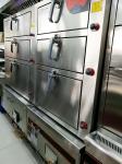 Seafood Commercial Electric Steamer with 3 Independent Compartment 550w / 220v