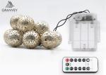 3.5M 10 Led Xmas Battery Powered Led Rope Lights Morocco Ball String High