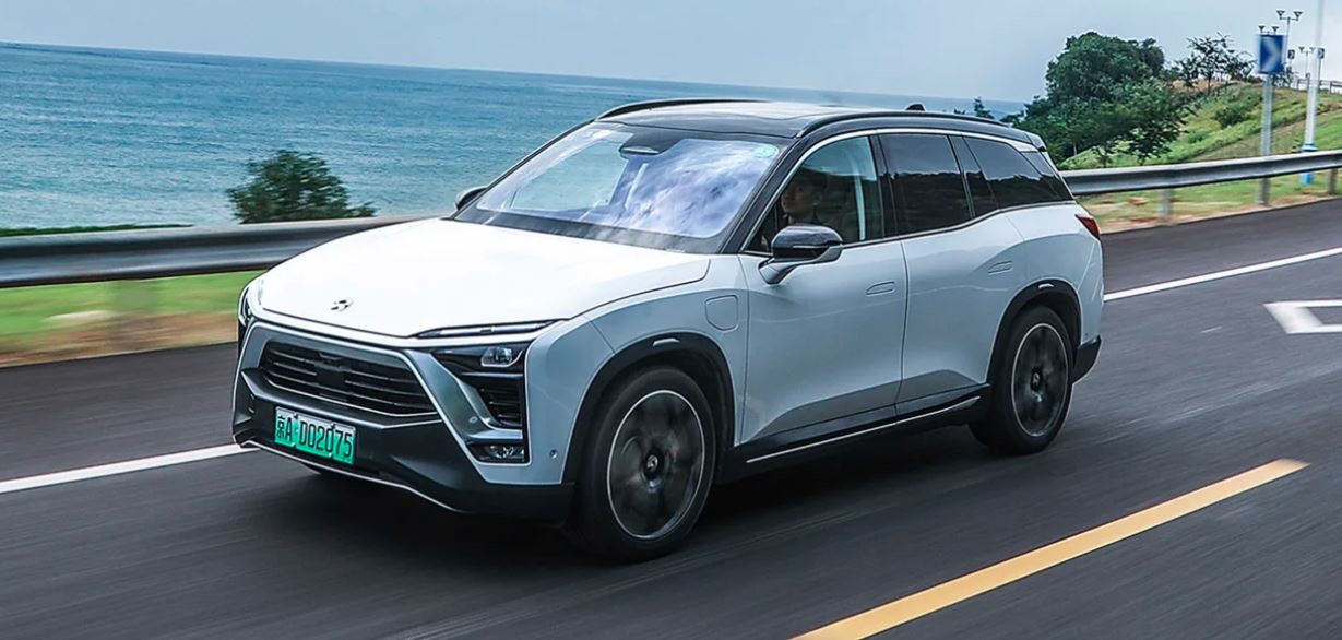High Speed Left Steering Nio EV Car ES8 SUV Compact Electric Family Cars