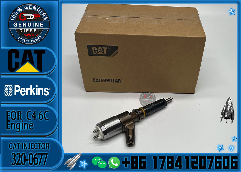 injector for C6.6 320DL 323DL Diesel fuel injector 320-0677 10R-7671 326-0680 100% new used for excavator