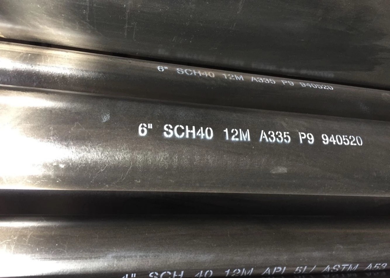 Astm A335 P5 P9 P11 P22 Alloy Steel Pipe Astm A335 P5 P9 P22 Alloy Steel Seamless Pipe Alloy Steel Tube