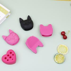 Quality Face Cleansing Facial Brush Cat Silicone Brush Cleaner wholesale