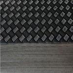 JIS 5754 Polished Aluminum Checkered Plate For Carriage Floor 1800mm