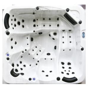 Quality 6 Person Air Jet Whirlpool Massage Outdoor Hot Tub With Hydrotherapy Pump wholesale