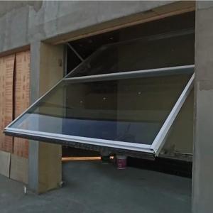 Quality Tilt Up Overhead Toughened Glass Door wholesale