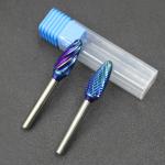 Metal Wood Grinding Engraving Polishing Tungsten Rotary Burr Set 10pcs 6mm
