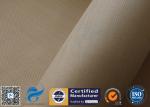 Brown 800℃ 600g Satin Silica Fabric Fiberglass High Temperature Cloth Durable