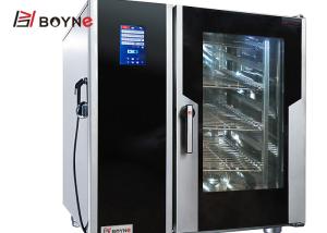 Quality Digital Commercial Kitchen Cooking Equipment Combi Steam 18.5kw 380V Easily Swithched wholesale
