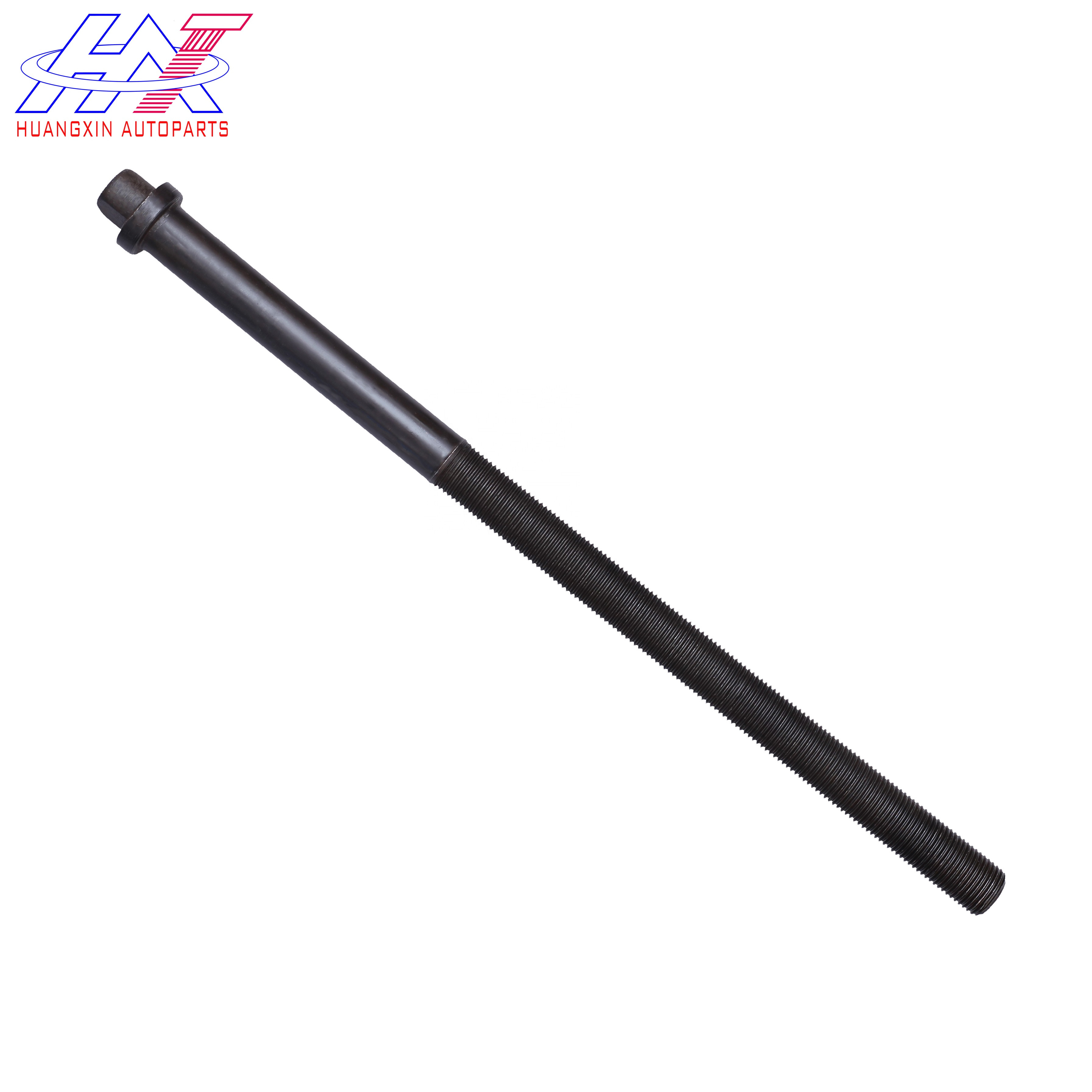 Trailer Suspension Parts Center Bolt M10-20 L200/190/180mm Electrophoresis Black For Truck Leaf Spring Customized Production