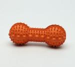 Eco - Friendly Dog Food Dispenser Toy Strong Bone Shape Long Service Life