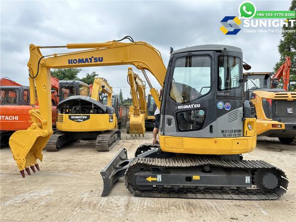 High Performance Original Mini Used Komatsu PC78US Excavator 7 Ton 8 Ton Mini