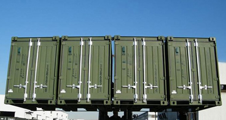 8ft x 5ft Mini Storage Shipping Container with Double Rear Door End Dry Steel/Corten Material Convenient and Versatile