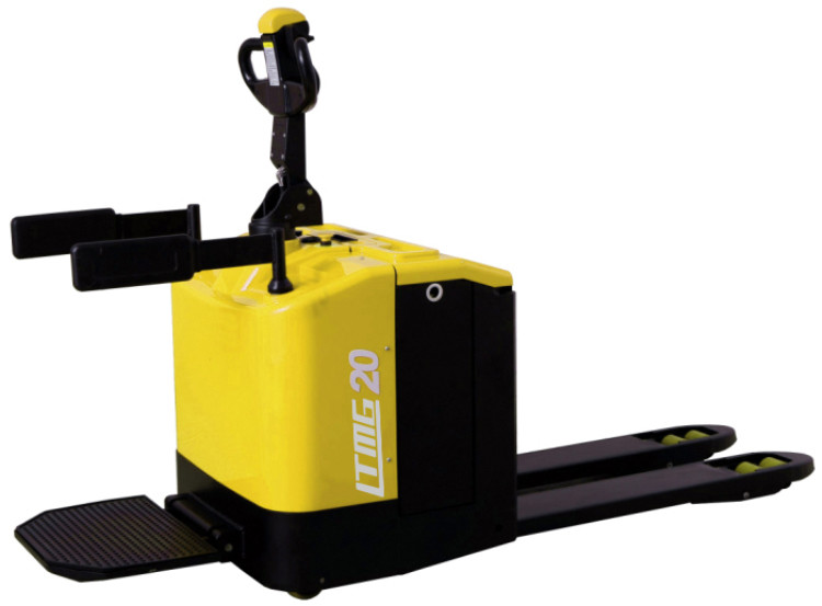 Full Pedestrian Powered Pallet Truck Warehouse Pallet Jack 2000kg PU Wheel Tire