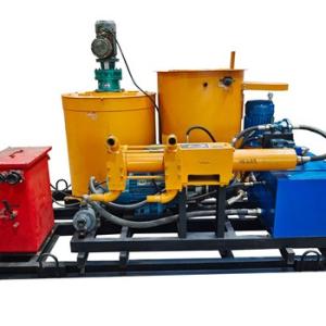 Quality Adjustable Mortar Grouting Pressure Pump Grout Plant Unit For Jet Drilling wholesale