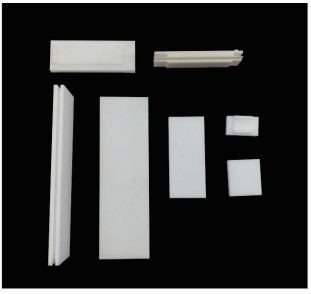 BeO Beryllium Oxide Insulation and Heat Dissipation Ceramic Porcelain Tile For Traveling Wave Tube Collection