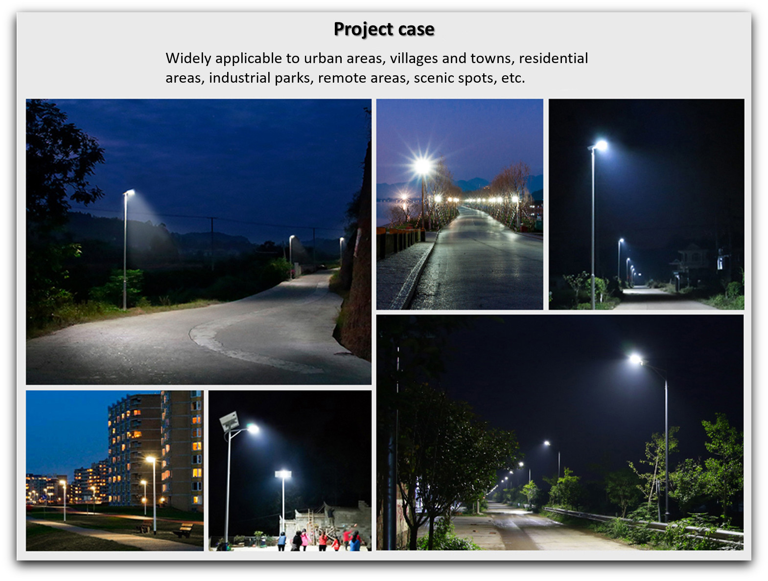 18V 60w Solar Light All In One Motion Sensor LED Solar Power Street Light