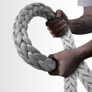 Quality High Strength 40mm 8/12 Strands Soft Braided Polyamide Nylon Rope with ISO Standard wholesale