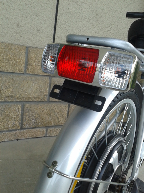 Single Speed 12AH 48V Battery Electric Bike With Steel Suspension Front Fork