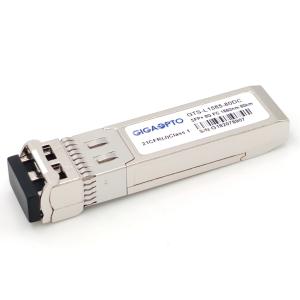 Quality 8GFC Fiber Channel Module ZW SFP+ Transceiver 80km 1550nm EML SMF LC DOM wholesale